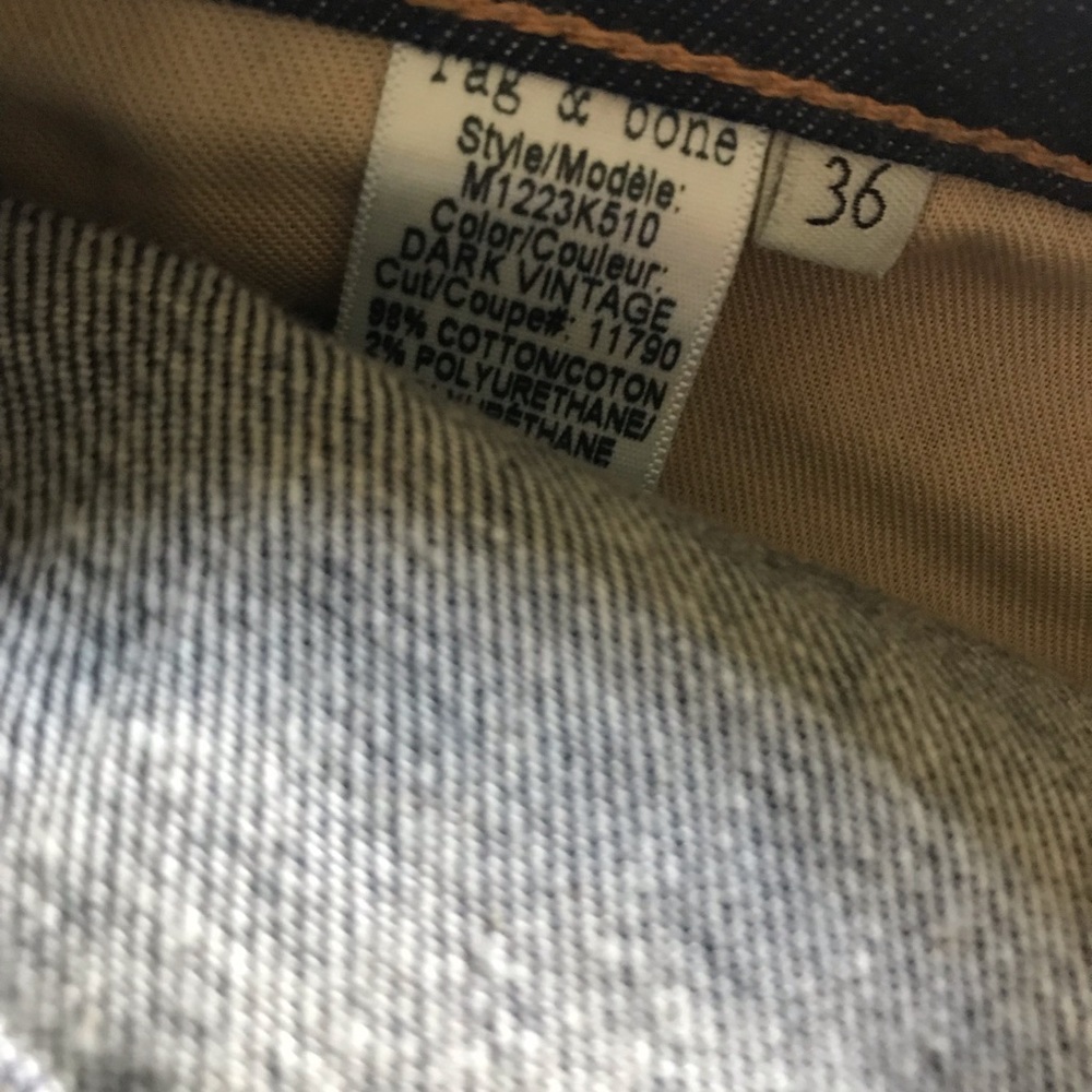 Men Rag and Bone denim - Picture 3 of 5